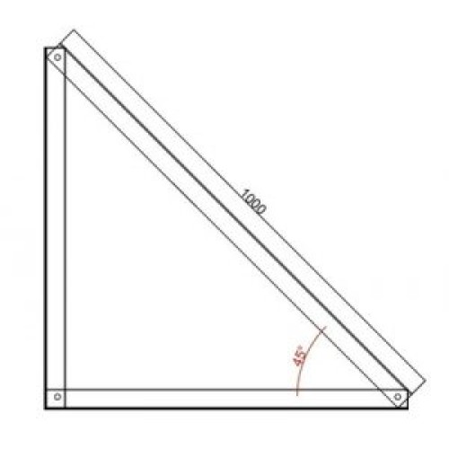 Trijstūris "T 1000/45" Trijstūris "T 1000/45"