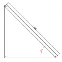 Trijstūris "T 1600/45" Trijstūris "T 1600/45"