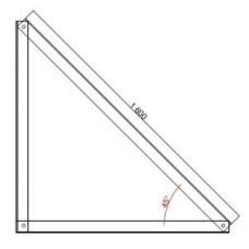 Trijstūris "T 1600/45" Trijstūris "T 1600/45"