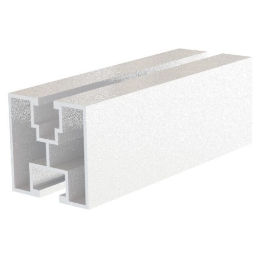 PROFILS 40X40X2220MM PRIEKŠ SLIDING NUT M8 PROFILS 40X40X2220MM PRIEKŠ SLIDING NUT M8