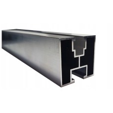 MELNS PROFILS 40X40X2220MM PRIEKŠ SLIDING NUT M8 MELNS PROFILS 40X40X2220MM PRIEKŠ SLIDING NUT M8